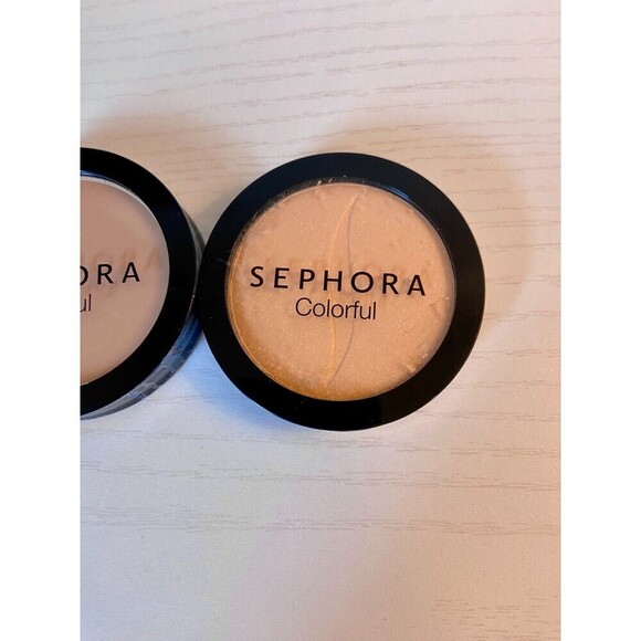 (2) Sephora Illuminator Powder Jubilant Serene 20 21 Peach Highlight NEW SET sea - Picture 5 of 10